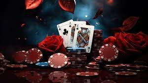 Antarmuka kasino langsung dengan tabel blackjack dan dealer